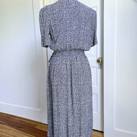 90s does 40s rayon dress - Picture 6 of 7